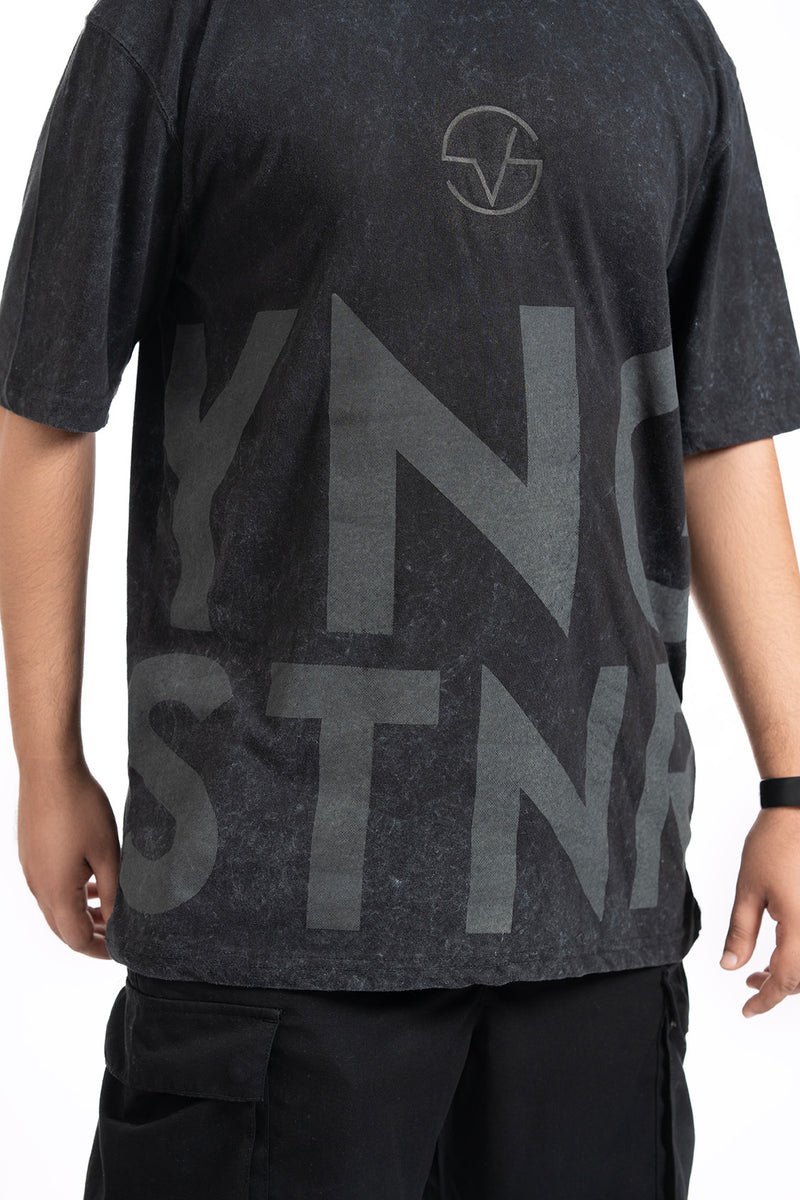 YNG STNR | Acid Wash Oversized T-Shirt